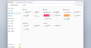 A Home Assistant dashboard being built with drag-and-drop tile cards, no YAML in sight